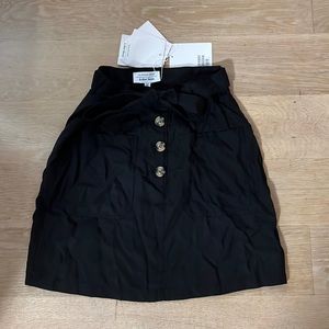 Black Linen Skirt NWT from & Other Stories
